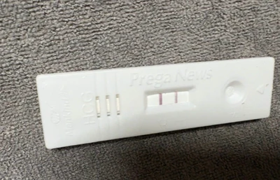 Positive pregnancy test